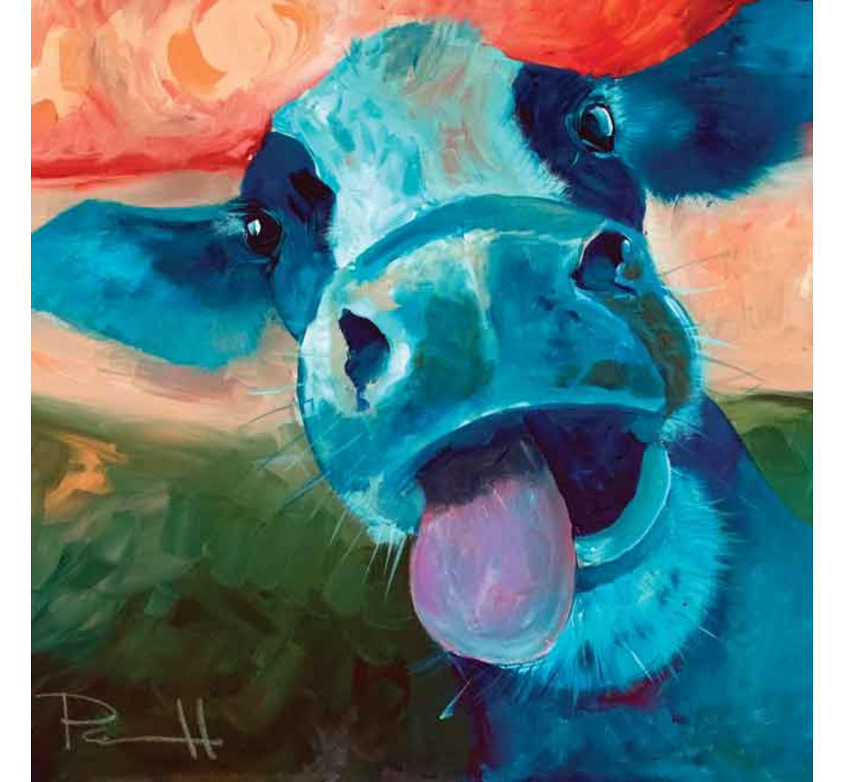 Picture of BETSY THE COW WALL ART