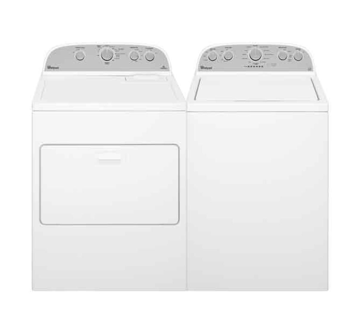 Whirlpool Cabrio Top Load Washer & Dryer Pair | Badcock Home Furniture &More