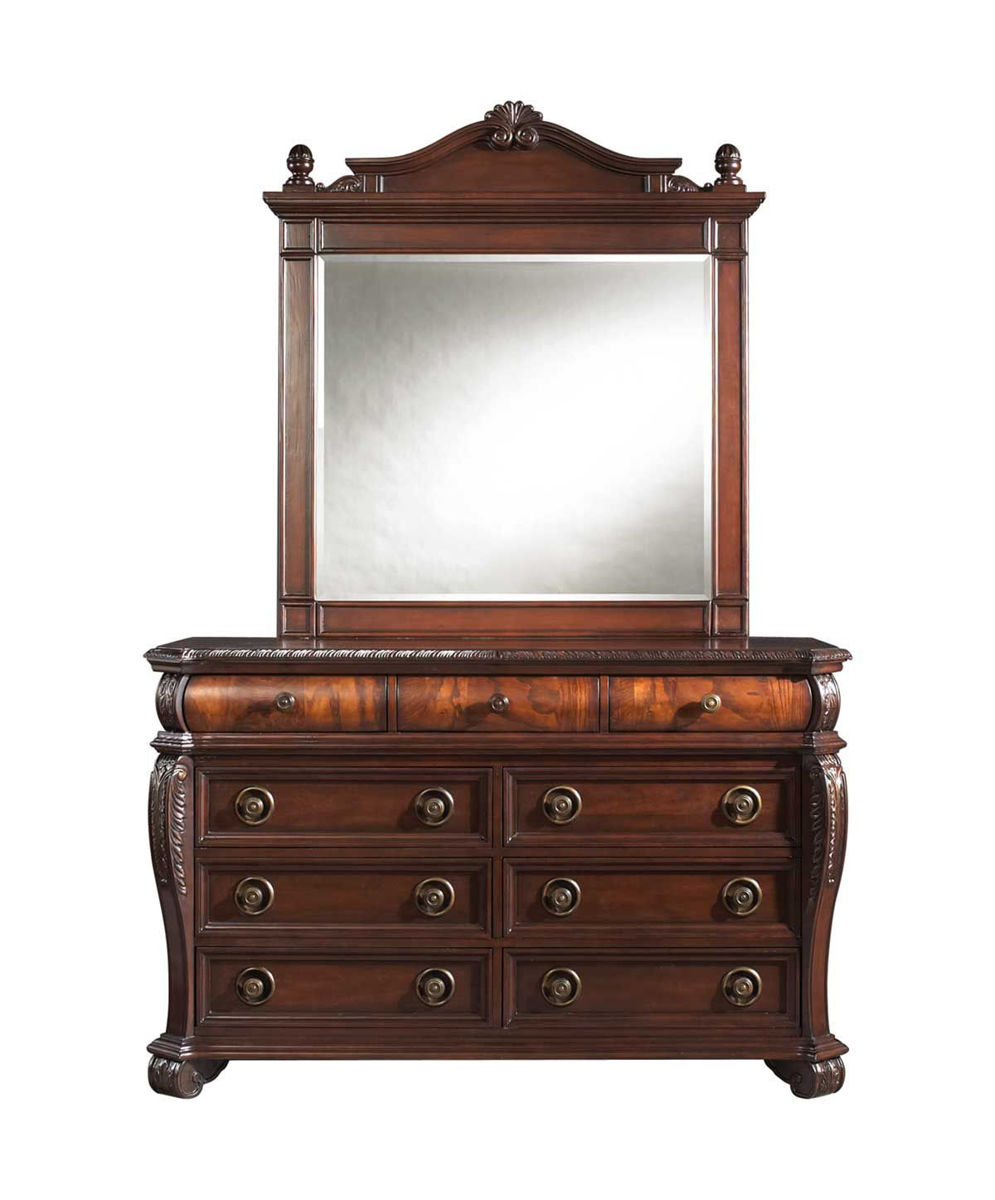 Sophia Dresser Mirror Bad Home, Dresser With Mirror Attached