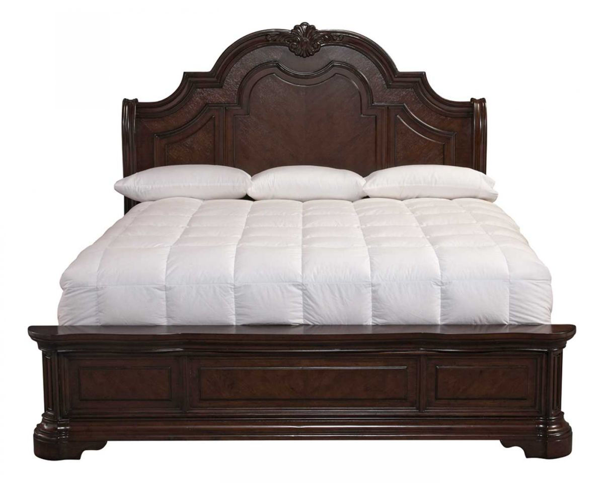 Alexandria King Sleigh Bed Bad, King Size Sleigh Bed Dimensions