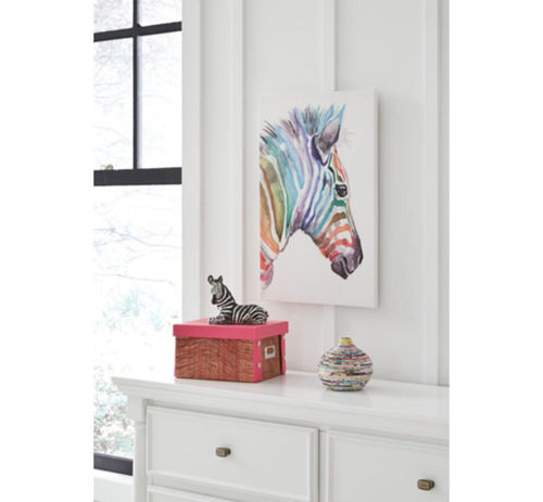 Picture of ZEBRA WALL ART