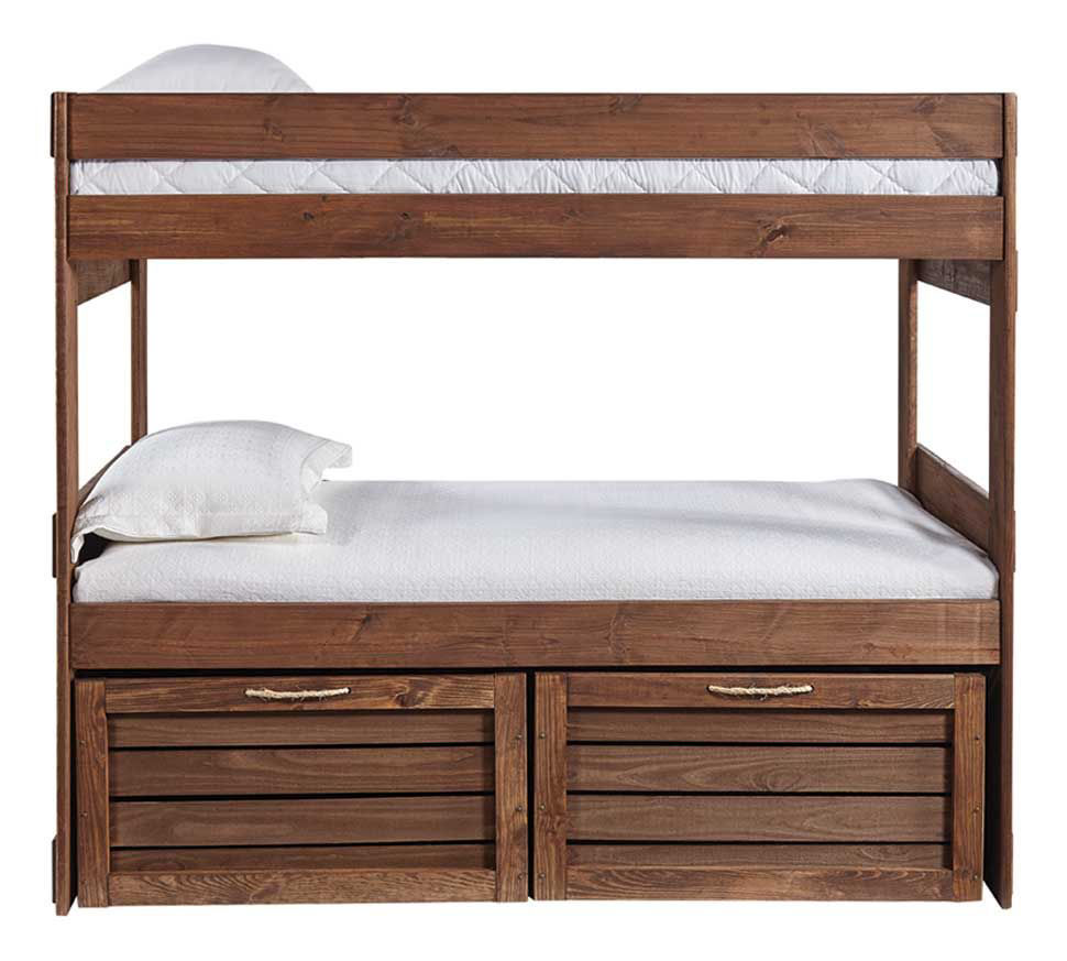 Baylee Twin Bunk Bed W Storage, Mor Furniture Bunk Beds