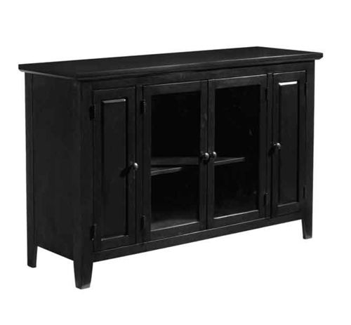 Picture of PEMBROKE BLACK 52" HIGHBOY TV CONSOLE