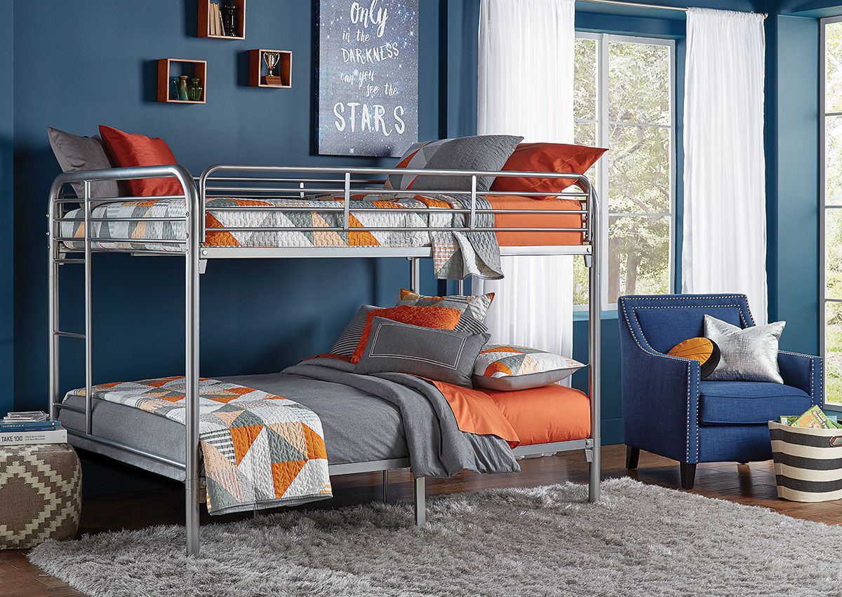 Jake Full Bunk Bed Bad Home, Your Zone Premium Twin Over Full Bunk Bed