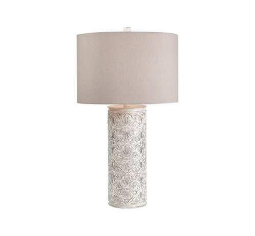 Picture of TRANSITIONAL BRUSHED GREY WASHED LAMP