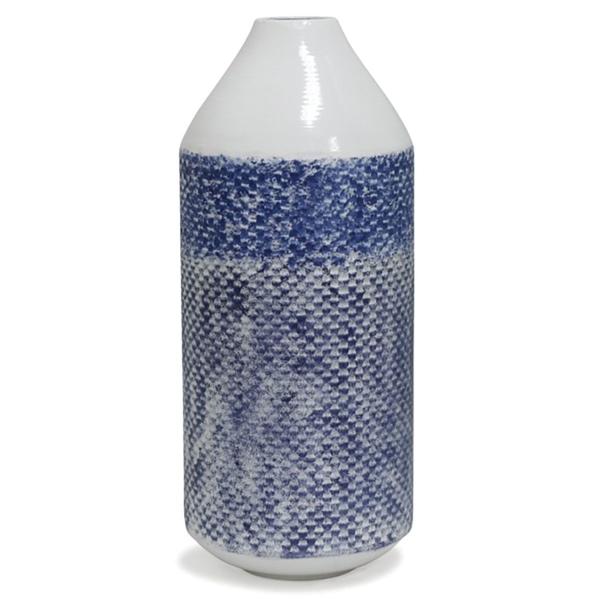 Picture of LARGE BLUE/WHITE VASE