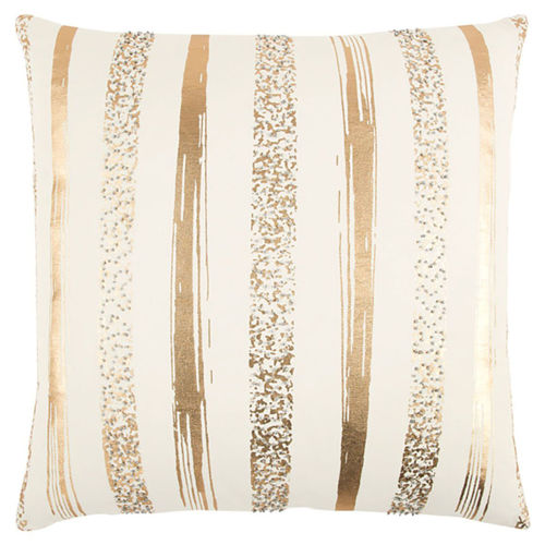 Picture of GOLD STRIPE THROW PILLOW