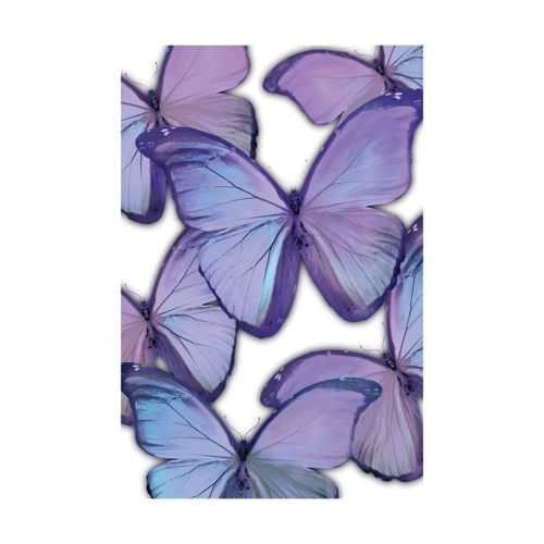 Picture of PURPLE BUTTERFLYS WALL HANGING