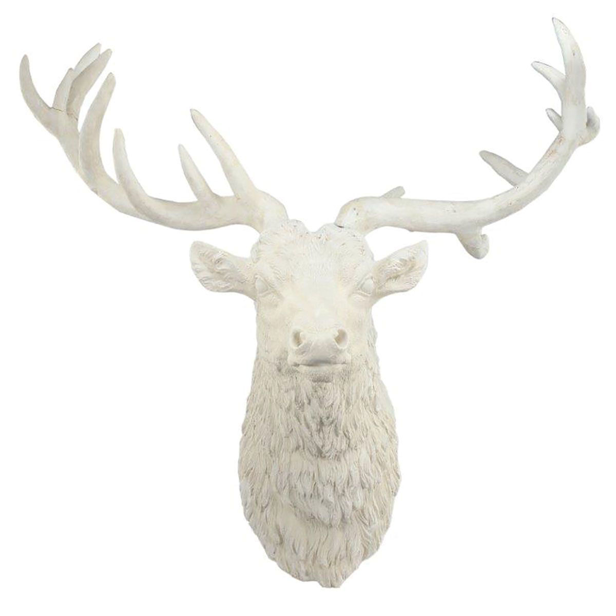Picture of WHITE DEER WALL HANGING