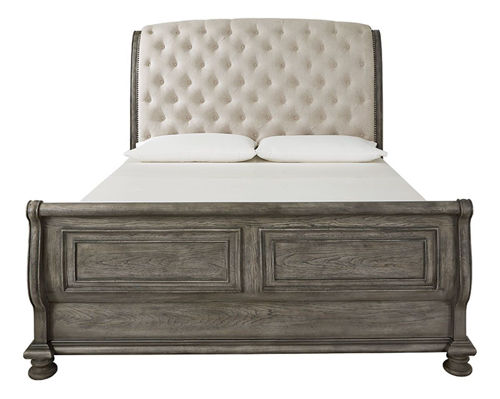 Carden Complete King Bed Bad Home, Wood Tufted Headboard Queen Bedroom Set