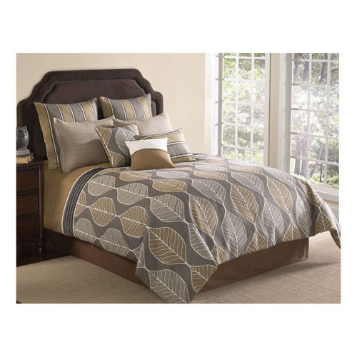 Picture of PEACEFUL 10 PIECE KING LINEN SET