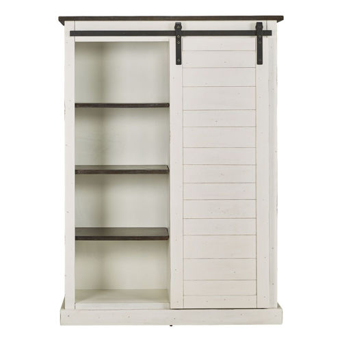 Picture of CHATHAM BOOKCASE WITH BARN DOOR