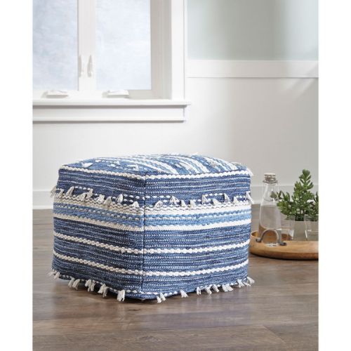 Picture of BLUE SHADES POUF