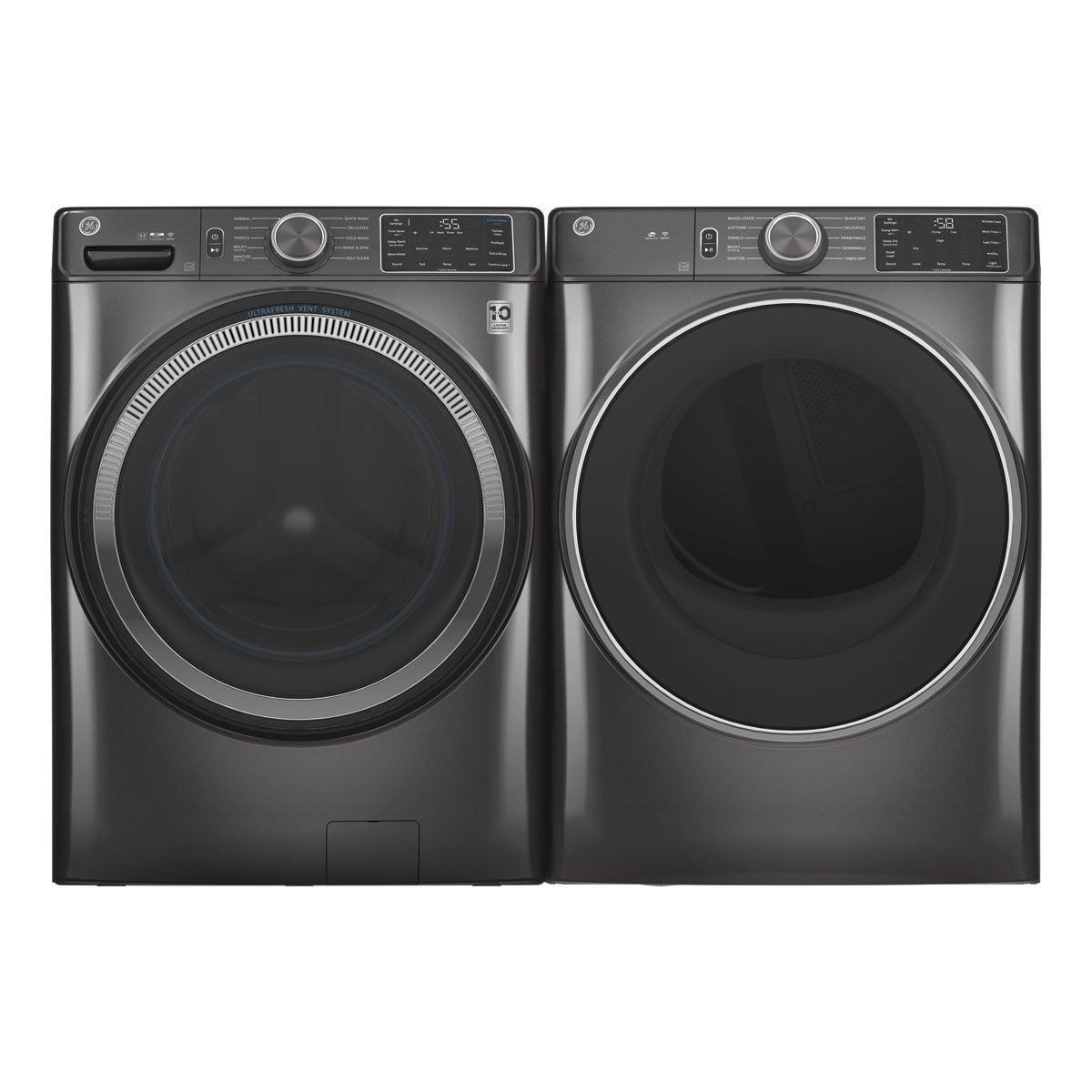 Picture of G.E. Front Load Washer & Dryer Pair