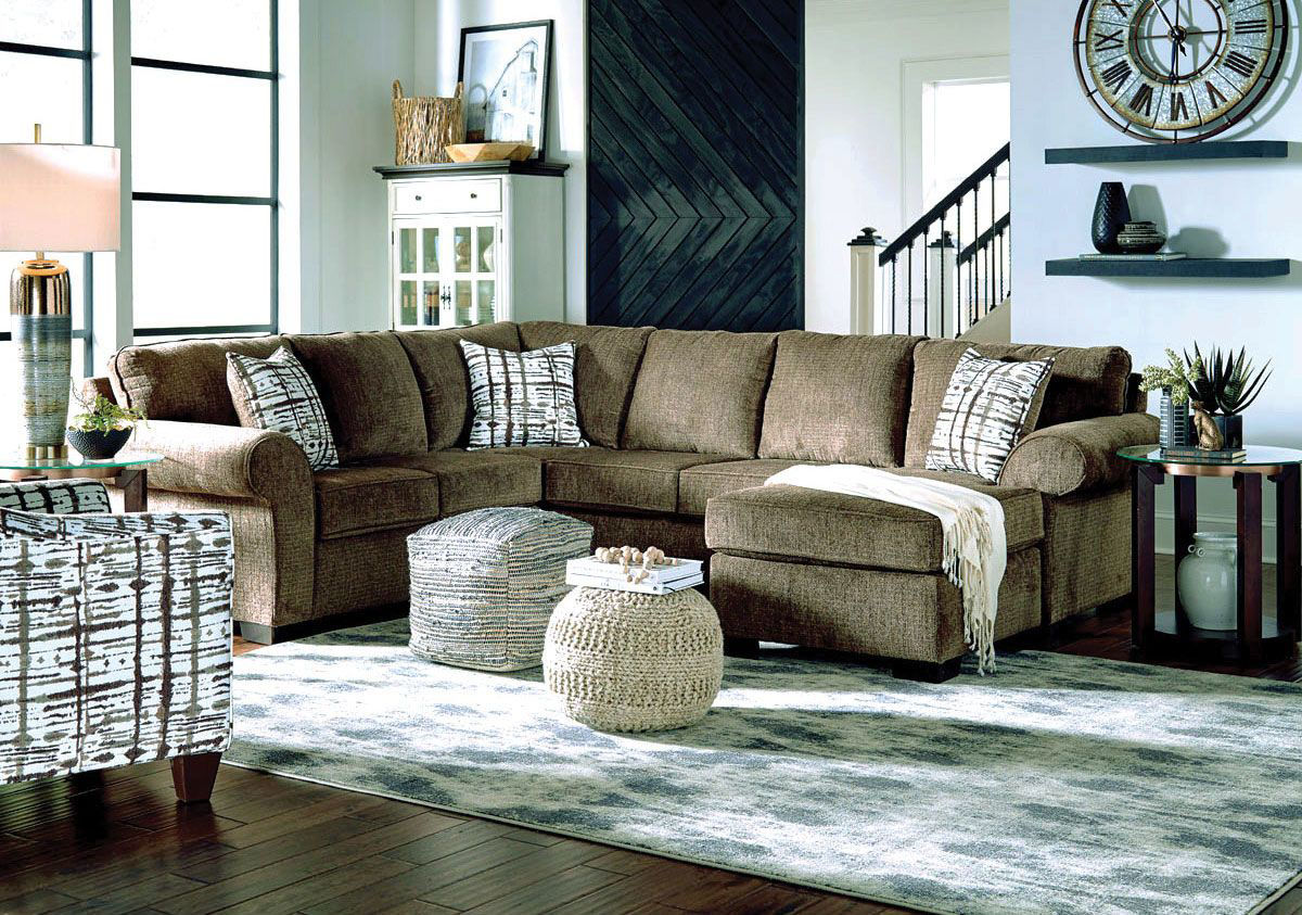 Channing 3 Pc Sectional Bad Home