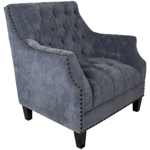Picture of MERIDIAN SLATE GREY ACCENT CHAIR