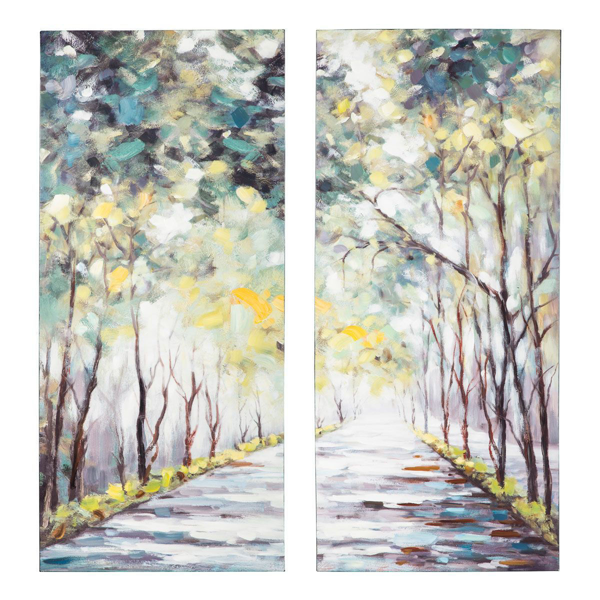 Picture of TREES DOUBLE CANVAS WALL ART