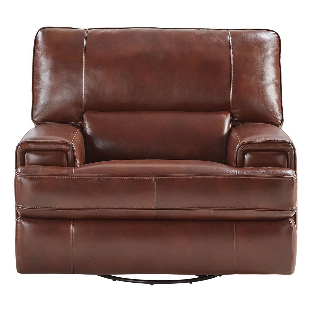 Picture of OXFORD LEATHER TRIPLE POWER SWIVEL GLIDER RECLINER