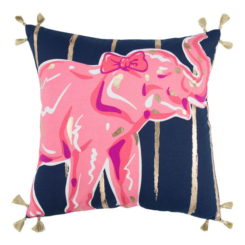 Picture of PINK ELEPHANT PILLOW
