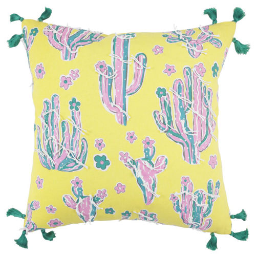 Picture of YELLOW CACTUS PILLOW