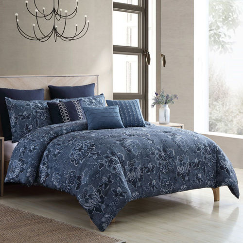 Picture of MELODY 8 PIECE QUEEN COMFORTER SET