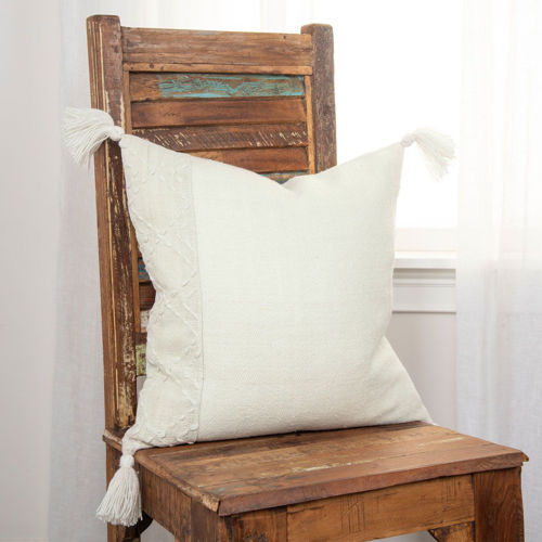 Picture of RECYCLED BOTTLE THROW PILLOW