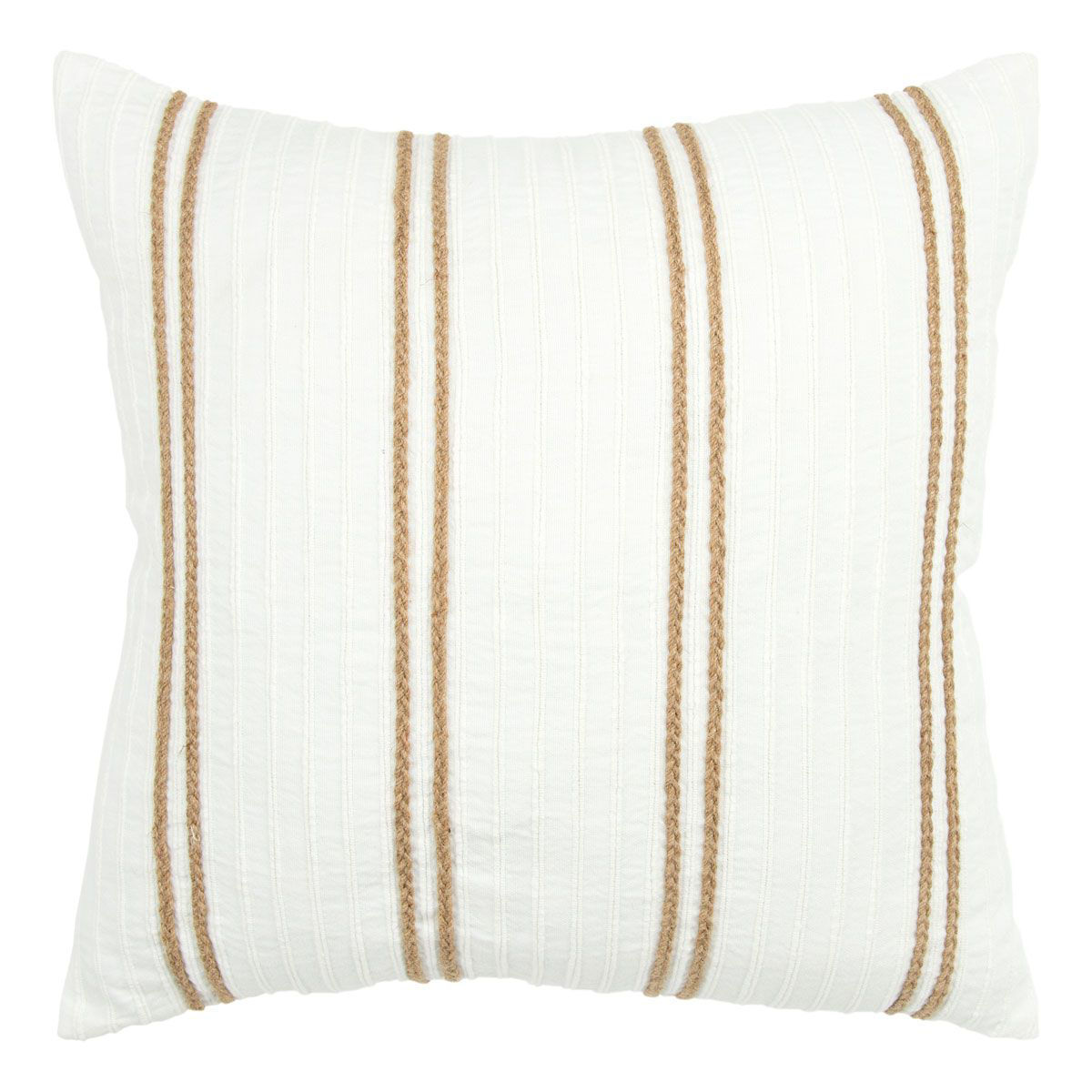Picture of JUTE BRAID COTTON THROW PILLOW