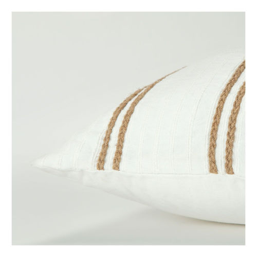 Picture of JUTE BRAID COTTON THROW PILLOW