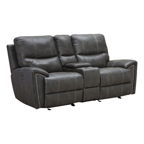 Picture of SPECTER DOUBLE POWER RECLINING CONSOLE LOVESEAT
