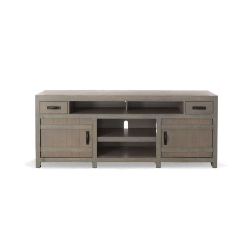 Picture of SANTIAGO GREY 80" TV CONSOLE WITH BACK PANEL