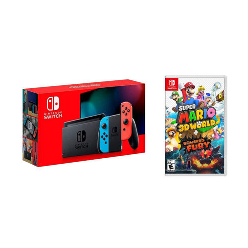 Picture of NINTENDO SWITCH + MARIO 3D WORLD BUNDLE