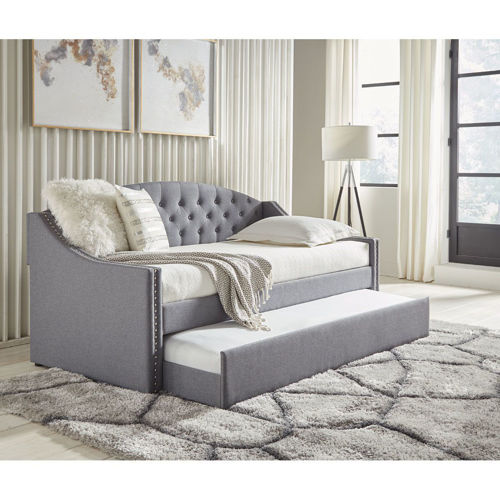 Picture of JOLENE GREY DAYBED W/TRUNDLE
