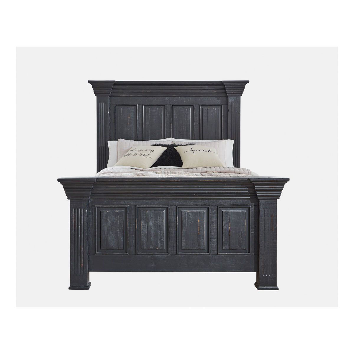 Picture of MANSION BLACK COMPLETE QUEEN BED