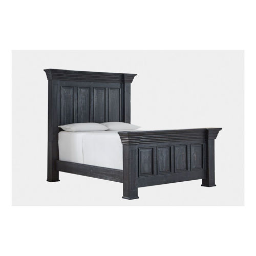 Picture of MANSION BLACK COMPLETE KING BED