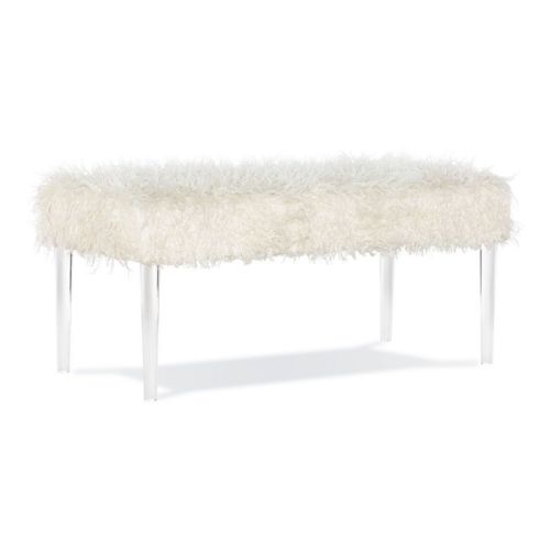 Picture of FAUX FLOKATI FUR BENCH