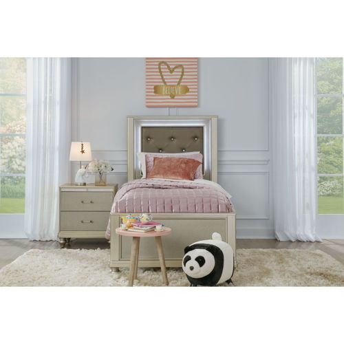 Picture of PRISCILLA 3PC TWIN YOUTH BEDROOM GROUP