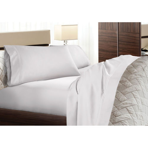Picture of SIGNATURE WHITE QUEEN SHEET SET