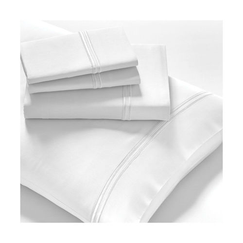 Picture of STANHOPE WHITE TWIN XL SHEET SET