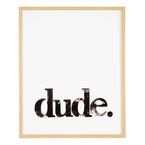 Picture of DUDE WALL PRINT