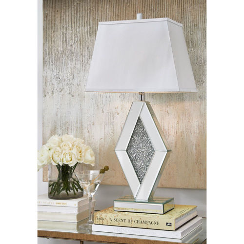 Picture of BEVELED MIRROR TABLE LAMP