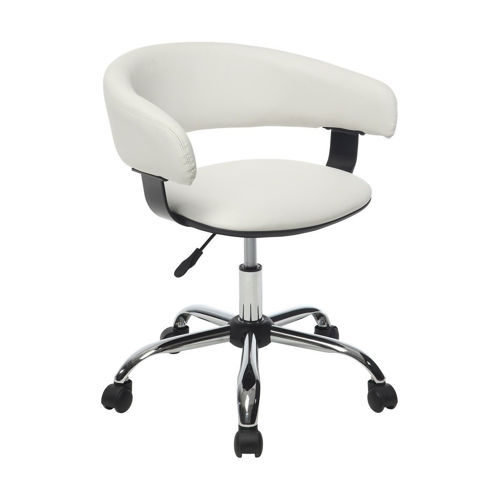 Picture of WHITE LIFT DESK CHAIR