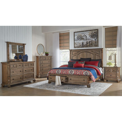 Picture of HANOVER 3 PC STORAGE BEDROOM SET