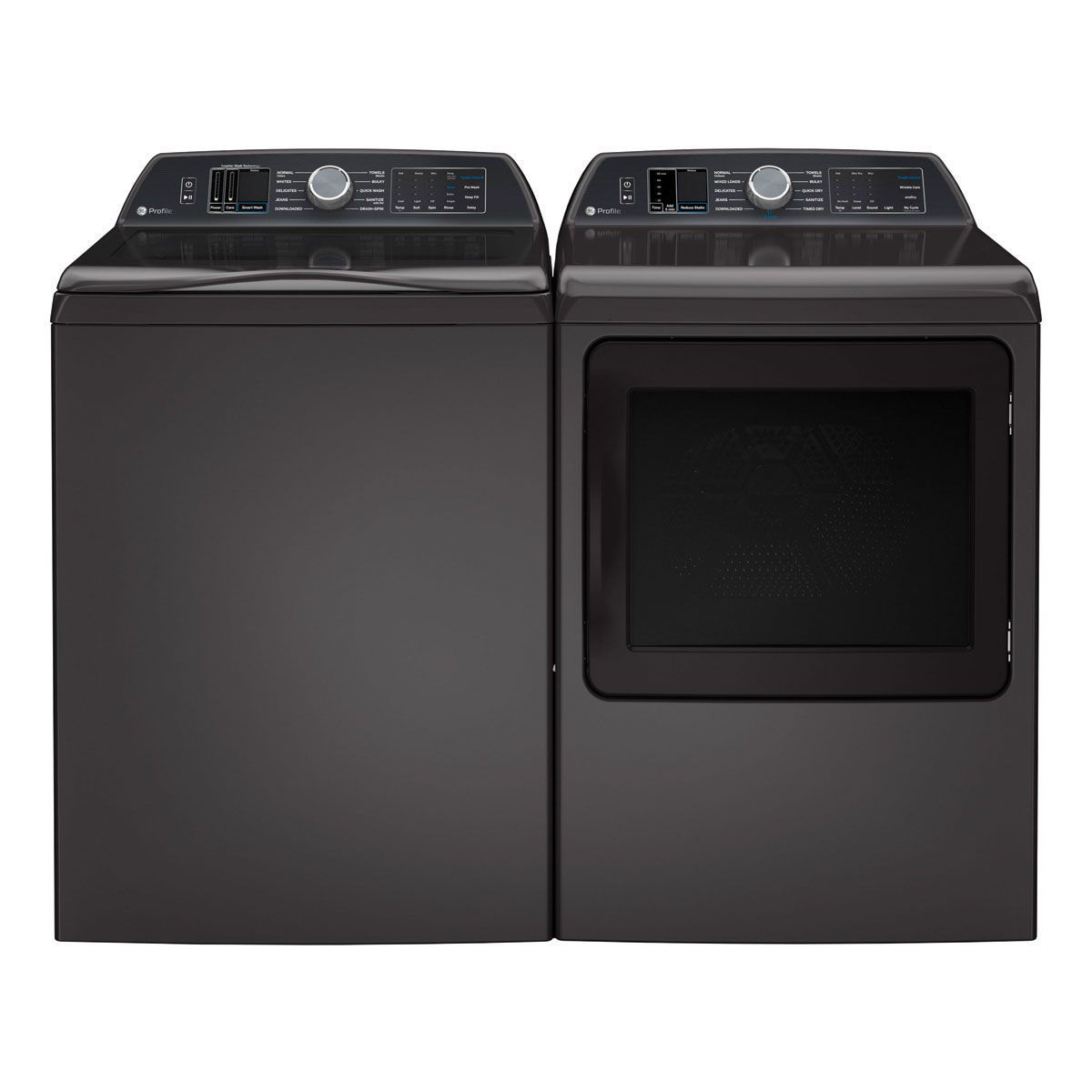 Picture of GE Profile Top Load Washer & Dryer Pair