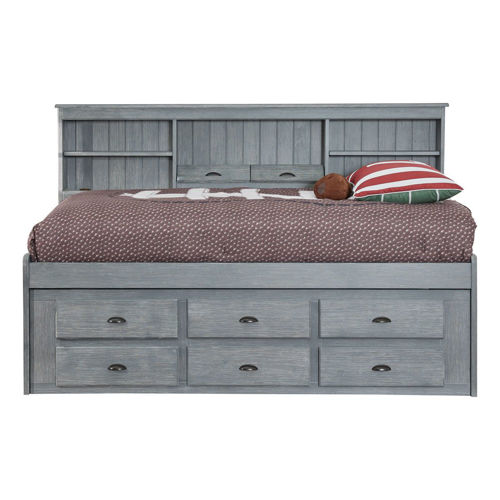 Picture of ASHBURY FULL BOOKCASE STORAGE BED