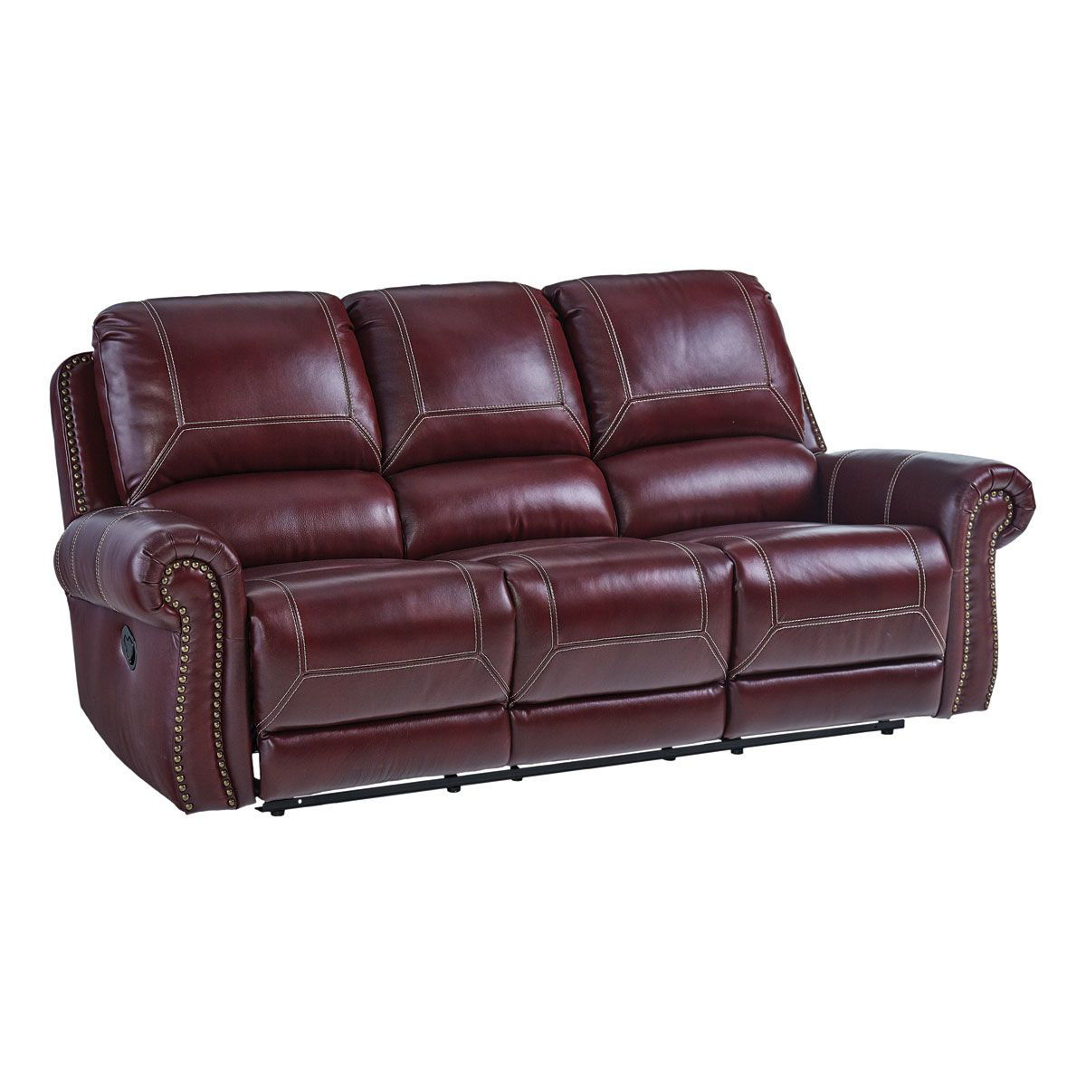 Ss Leather Reclining Sofa