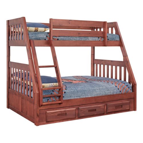 Picture of CHANDLER TWIN/FULL BUNK BED