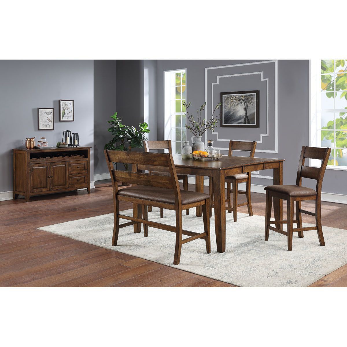 Picture of PATTERSON 4PC COUNTER DINING SET