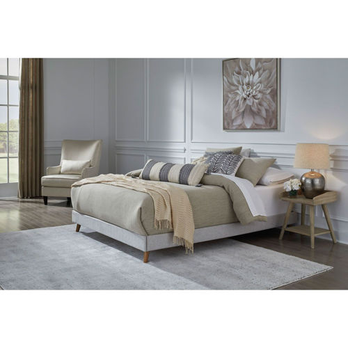 Picture of TANNALLY UPHOLSTERED PLATFORM KING BED