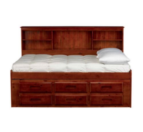 Picture of CHANDLER COMPLETE FULL BOOKCASE DAYBED 