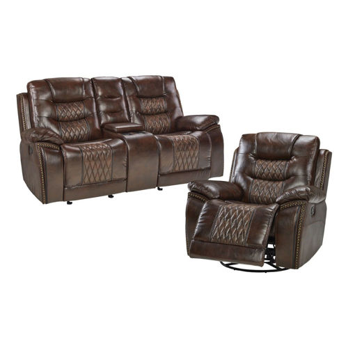 Picture of 2PC LOVESEAT AND RECLINER SET